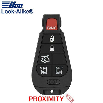 2011-2016 Dodge / 6-Button Fobik Key / PN: 68070394 / IYZ-C01C (AFTERMARKET) - UHS Hardware