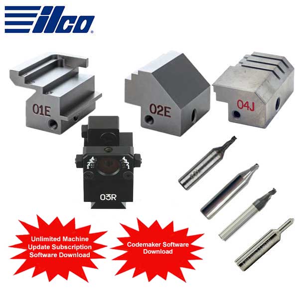 ILCO - Silca - D751044ZB -  Platinum Advantage Accessories & Software Package - For Futura Machines - UHS Hardware