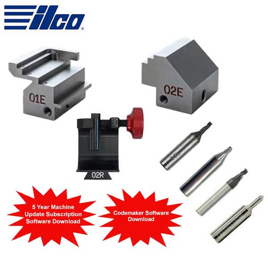 ILCO - Silca - D751802ZB - Silver Advantage Accessories & Software Package - For Futura Machines - UHS Hardware