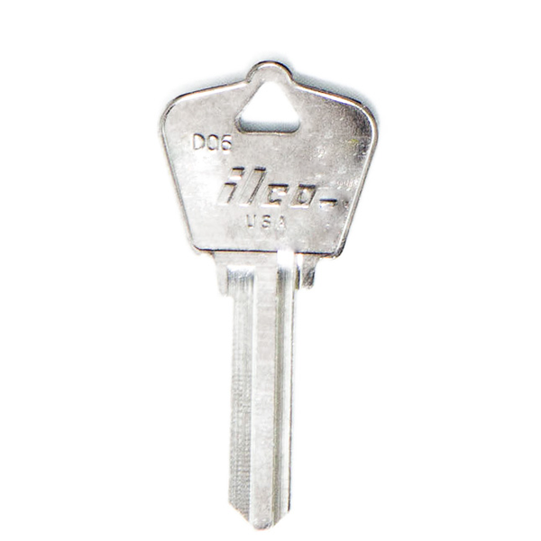 DO6 DL Key Blank - 6 Pin or Disc - ILCO - UHS Hardware