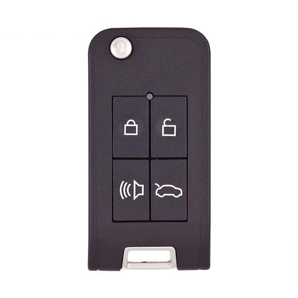 ILCO - IRKEHF-GM - Smart4Car GM Flip Key Remote - w/ Transponder (T-4B-GM-10) - UHS Hardware