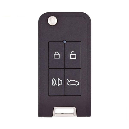 ILCO - IRKEHF-CH - Smart4Car Chrysler Flip Key Remote - w/ Transponder (T-4B-CH-9) - UHS Hardware