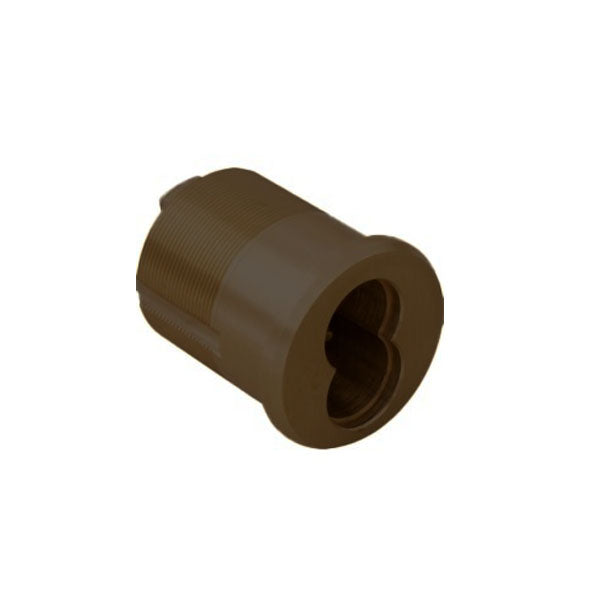 Ilco - R28107 -  1 3/8" - SFIC Small Format IC Core - Thin Head Mortise Cylinder - Adams Rite Cam  - Oil Rubbed Bronze - 6/7-Pin - UHS Hardware