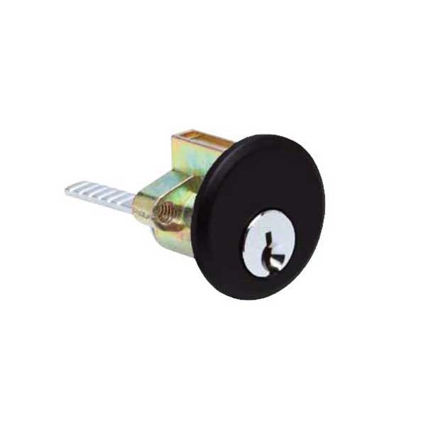 ILCO - Rim Zinc Die Cast Cylinder - 5 Pin - Schlage C - KD - BLK - Black - Grade 1 - UHS Hardware