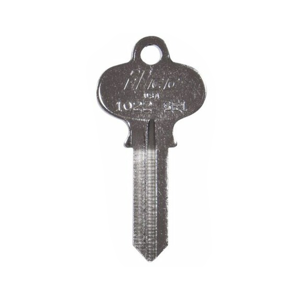 ﻿﻿﻿1022-SE1 SEGAL Key Blank - ILCO - Nickle (Pack Of 250) - UHS Hardware