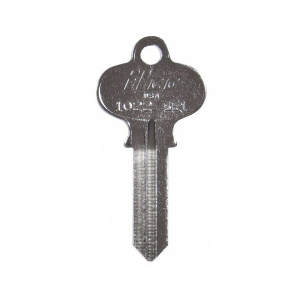 ﻿﻿1022-SE1 SEGAL Key Blank - ILCO - Nickle (Pack Of 250) - UHS Hardware