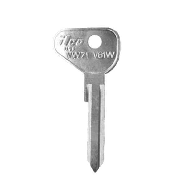 VW71 / V81W - VW - Key Blank - ILCO - UHS Hardware