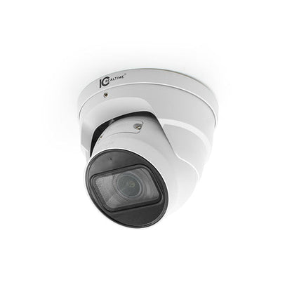 IC Realtime - IPEL-E80V-IRW2 / 8MP IP Indoor/Outdoor Small Size Eyeball Dome Camera / Varifocal 2.7 - 13.5mm Lens (113 - 31°) / 164 Feet IR / POE Capable