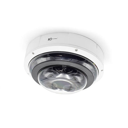IC Realtime - IPEL-M80V-IRW1 / 2MP Multi Lens IP Dome / I-Sniper 4 X 2.7 - 12mm Motorized Lens (105°) / 98 Feet IR / PoE+ Capable