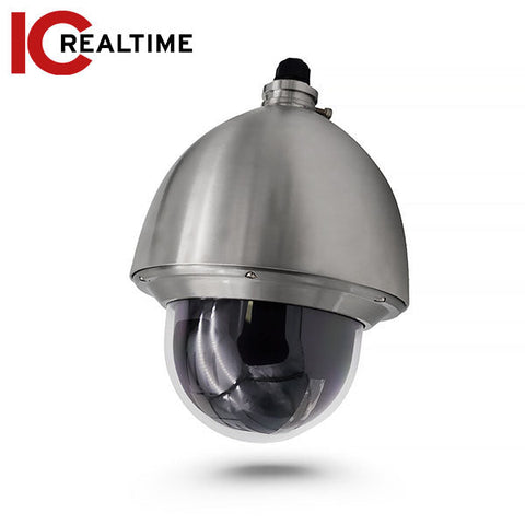 IC Realtime - IPEL-P2030X-S1 / 2MP IP Full Size Anti-Corrosion PTZ / 30X Optical Zoom / POE+ Basic IVS With Auto Object Tracking (Wall Mount Included)
