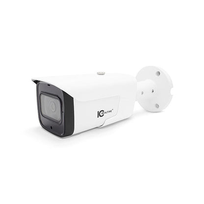 IC Realtime - IPFX-B40V-IRW2 / 4MP IP Indoor/Outdoor Mid Size Bullet Camera / Varifocal 2.7-13.5mm Motorized Lens (104 - 27 AOV) / 197 Ft Smart IR / POE