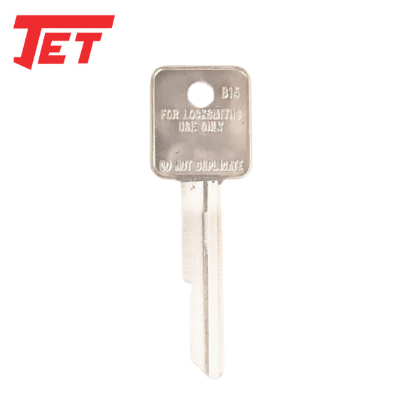 JET - GM B15 Master Key - Passes into GM 6-Cut Keyways - UHS Hardware