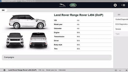 Original Dealer Tool -  JLR DoiP VCI SDD Pathfinder Interface and Panasonic CF53 Toughbook Laptop for Jaguar / Land Rover - UHS Hardware