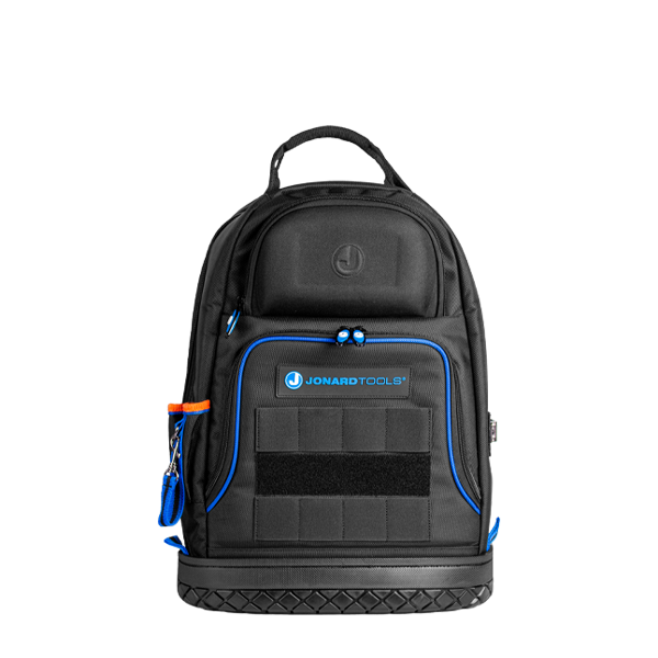 Jonard Tools - Technician's Tool Bag Backpack - Water Resistant - Black - UHS Hardware