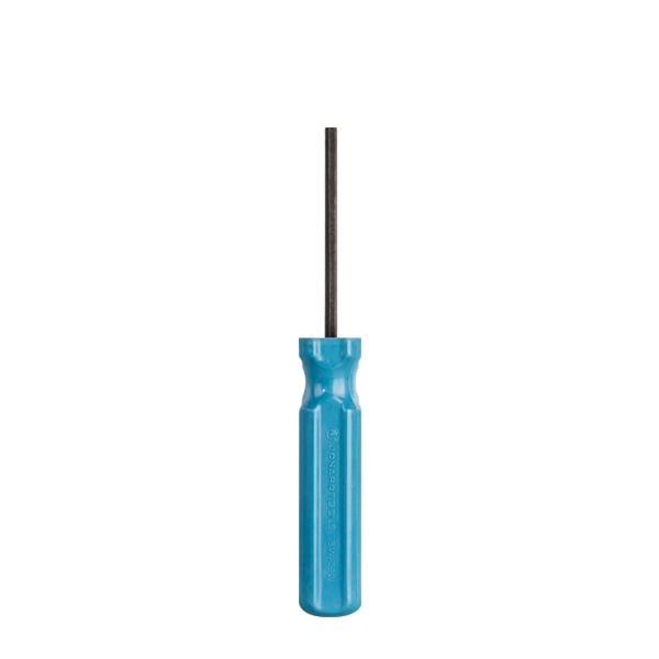 Jonard Tools - Booth Wrench - 5/32" Hex Size - 0.25" Hole Depth - Blue - Optional Shaft Length - UHS Hardware