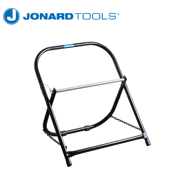 Jonard Tools - Steel Cable Caddy - 21" Wide - Black - Optional Wheels - UHS Hardware