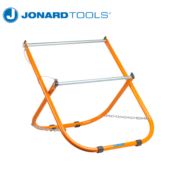 Jonard Tools - Double Decker Steel Cable Caddy - 21" Wide - Orange - UHS Hardware
