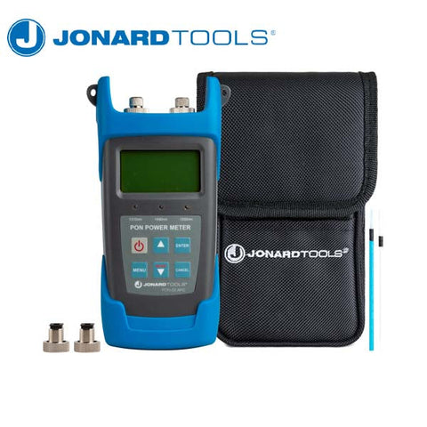 Jonard Tools - Passive Optical Network Power Meter for BPON/EPON/GPON - APC - UHS Hardware