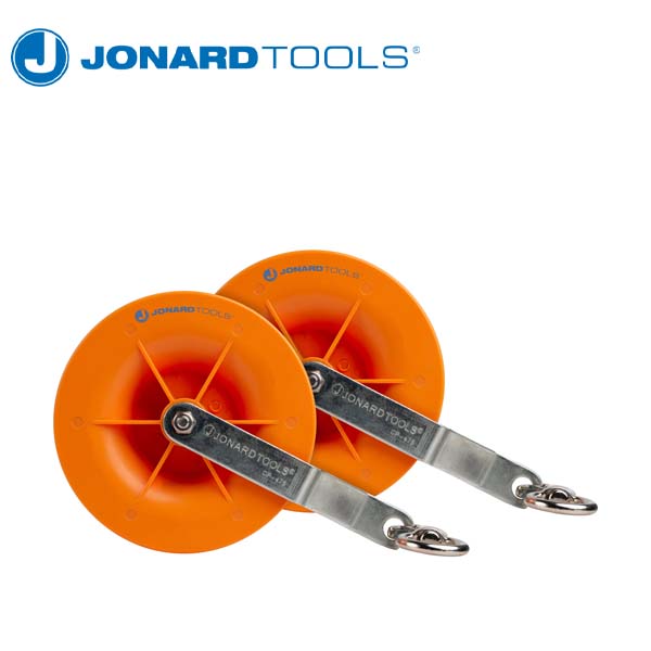 Jonard Tools - Pulley for Low Voltage Electrical - Network - & COAX Cables (2 pack) - UHS Hardware