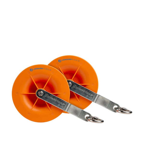 Jonard Tools - Pulley for Low Voltage Electrical - Network - & COAX Cables (2 pack) - UHS Hardware