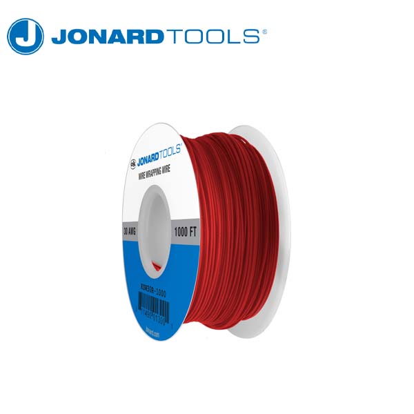 Jonard Tools - 30 AWG Kynar Wire CSW - Low Strip Force - Optional Finish - 1000 ft - UHS Hardware