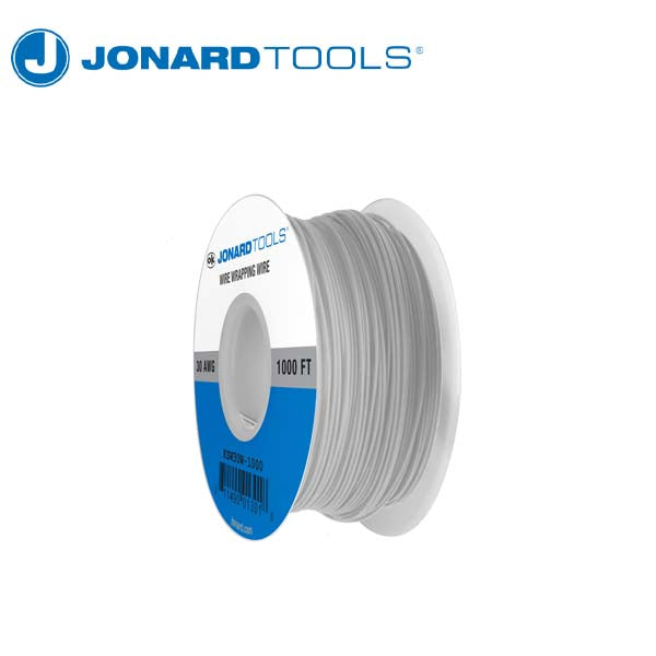 Jonard Tools - 30 AWG Kynar Wire CSW - Low Strip Force - Optional Finish - 1000 ft - UHS Hardware