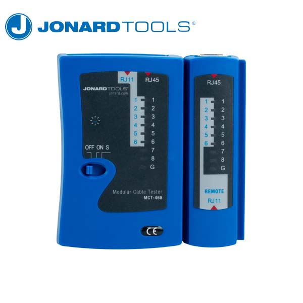 Jonard Tools - Modular Cable Tester for RJ45 - RJ12 - RJ11 Cables - UHS Hardware