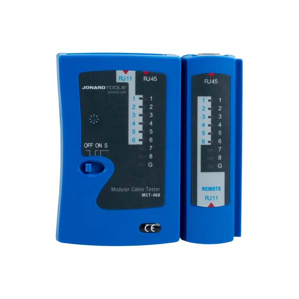 Jonard Tools - Modular Cable Tester for RJ45 - RJ12 - RJ11 Cables - UHS Hardware