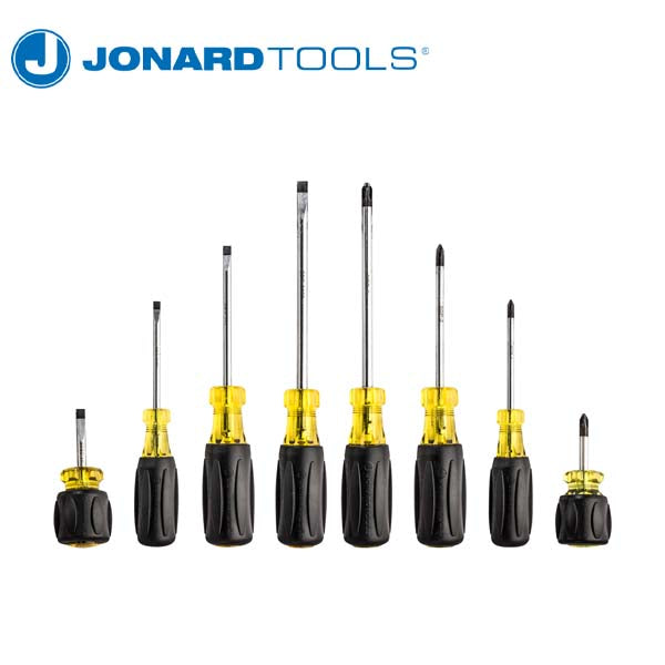 Jonard Tools - 8 Piece Screwdriver Set - UHS Hardware