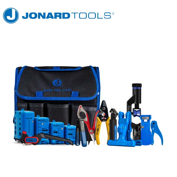 Jonard Tools - Fiber Optic Mid Span Slit & Ring Tool Kit+ - UHS Hardware