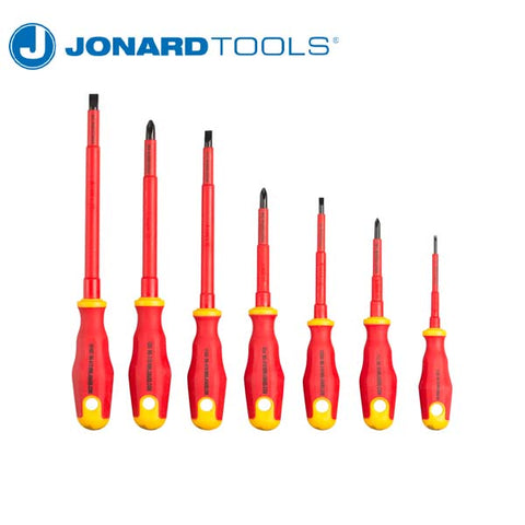 Jonard Tools - 7 Piece Insulated Screwdriver Kit - UHS Hardware