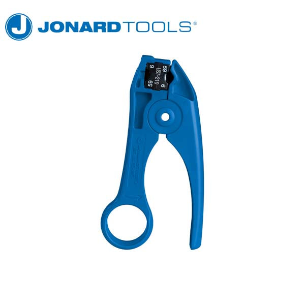 Jonard Tools - COAX Stripping Tool with Twin RG59 and RG6 Blade - UHS Hardware
