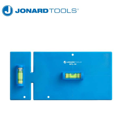 Jonard Tools - Wall Box Template & Level for Non-Metallic Boxes - 3-Gang and 4-Gang - UHS Hardware