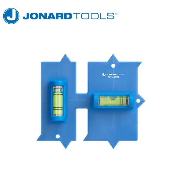 Jonard Tools - Wall Box Template & Level for Metal Boxes - 1-Gang and 2-Gang - UHS Hardware