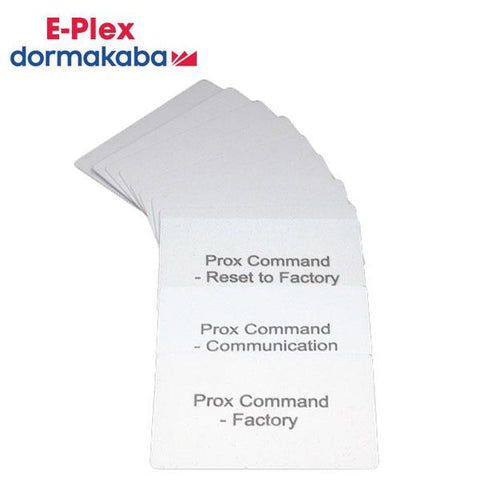 PROX RFID Command Cards for E-Plex 7900 Series ( 11 Pack) - UHS Hardware