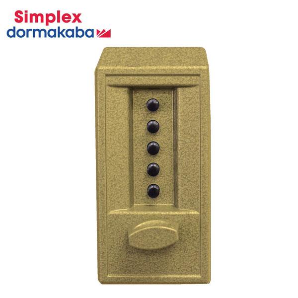 Simplex - 6204 - Pushbutton Cylindrical Keyless Lock - 2¾