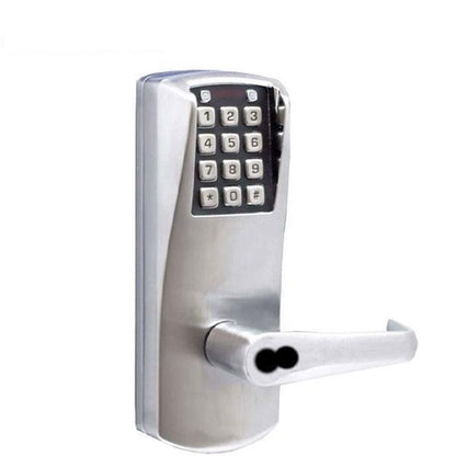 E-Plex E2031 Electronic Pushbutton Lock - Backset 2-3/4 - Best IC Core (SFIC) - 626 - Satin Chrome  w/ Key Override - UHS Hardware