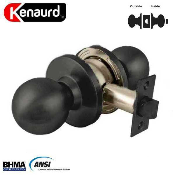 Commercial Door Knob Set - 2-3/4” Standard Backset - Oil Rubbed Bronze - Privacy - Grade 2 - UHS Hardware