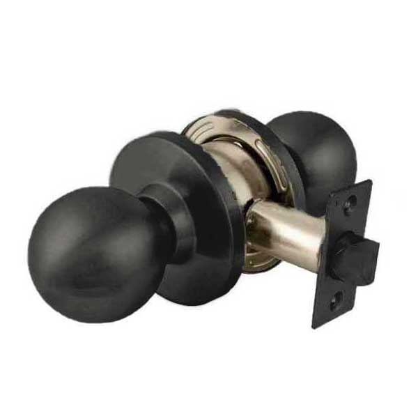 Commercial Door Knob Set - 2-3/4” Standard Backset - Oil Rubbed Bronze - Passage - Grade 2 - UHS Hardware