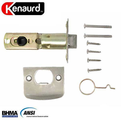 Commercial Lever Handle - 2-3/4” - 2-3/8" Backset - Satin Chrome - Privacy with Indicator - Grade 2 - UHS Hardware