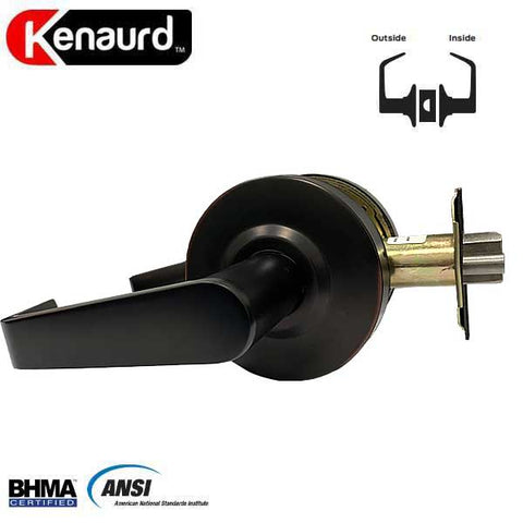 Commercial Lever Handle - 2-3/4” Standard Backset - Oil Rubbed Bronze - Passage - Grade 2 - UHS Hardware