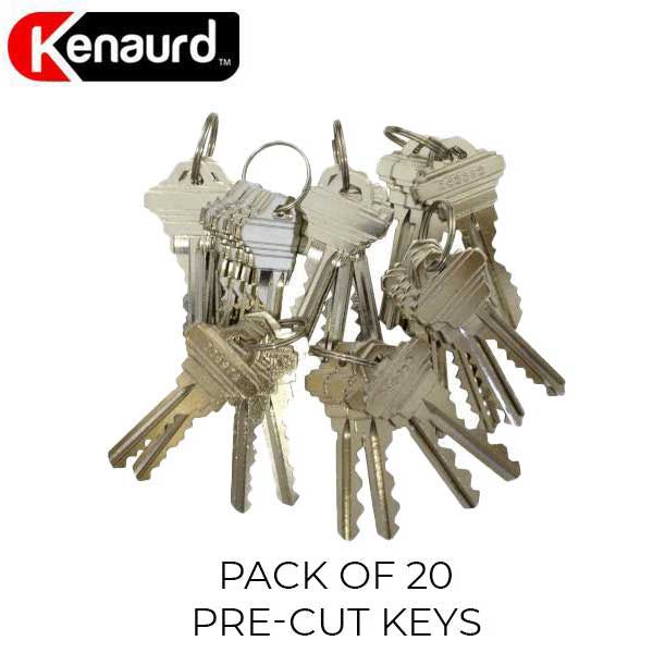 Premium Pre-Cut Schlage Keys - SC1 - (Pack of 20) - UHS Hardware