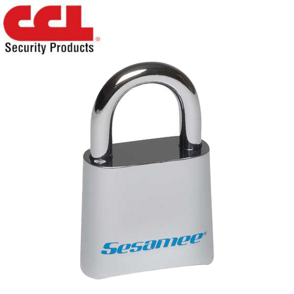 CCL - 436/437 Series - Sesamee 4-Dial Round Body Marine Padlock / Solid Brass / Chrome Plated / KCR0436 - UHS Hardware
