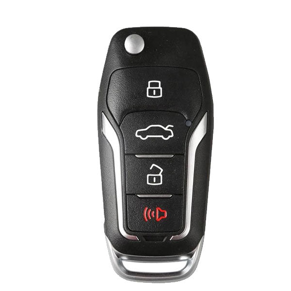 KEYDIY - Ford Style - 4-Button Flip Key Blank  (KD-B12-4) - UHS Hardware