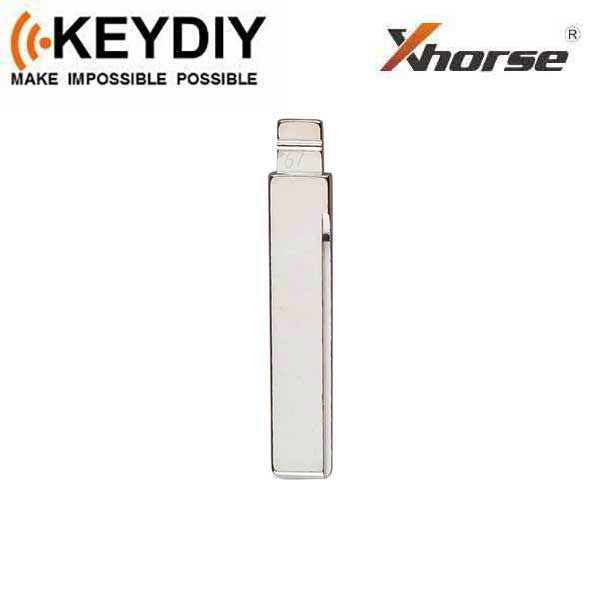KEYDIY - HU92 - Flip Key Blade - #67 - For Xhorse / Keydiy Universal Remote Flip Keys - UHS Hardware