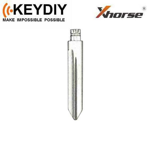 KEYDIY - H75 / FO38 - Flip Key Blade - #19 - For Xhorse / Keydiy Universal Remote Flip Keys - UHS Hardware