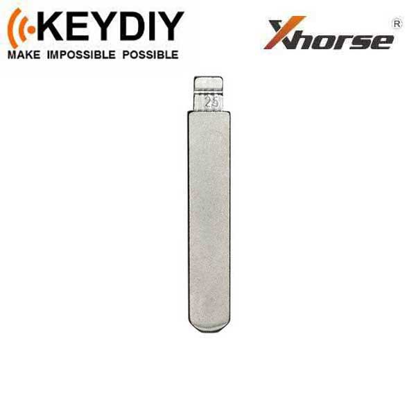 KEYDIY - HO01 - Flip Key Blade - #25 - For Xhorse / Keydiy Universal Remote Flip Keys - UHS Hardware