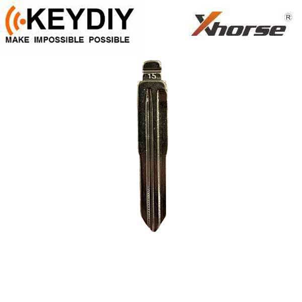 KEYDIY - HY14 - Flip Key Blade - #15 - For Xhorse / Keydiy Universal Remote Flip Keys - UHS Hardware