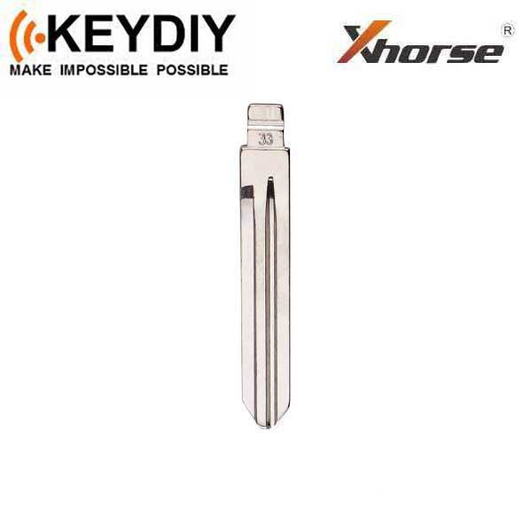 KEYDIY - HY15 - Flip Key Blade - #33 - For Xhorse / Keydiy Universal Remote Flip Keys - UHS Hardware