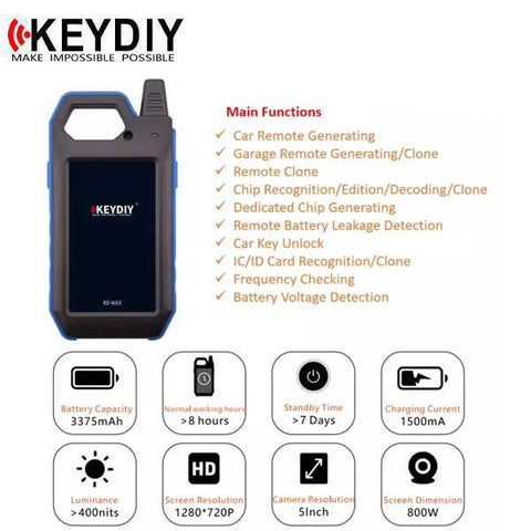 KEYDIY - KD-MAX - Key Tool & Remote Generator (PREORDER) - UHS Hardware